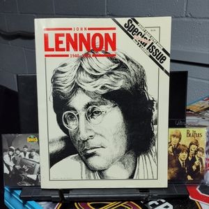 John Lennon 1940-1980 Front Page New Book, Special Issue  3 Lennon 1981 xtras.